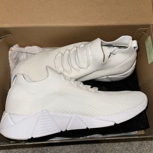 NWT Mark Nason a-line rider White Sneakers